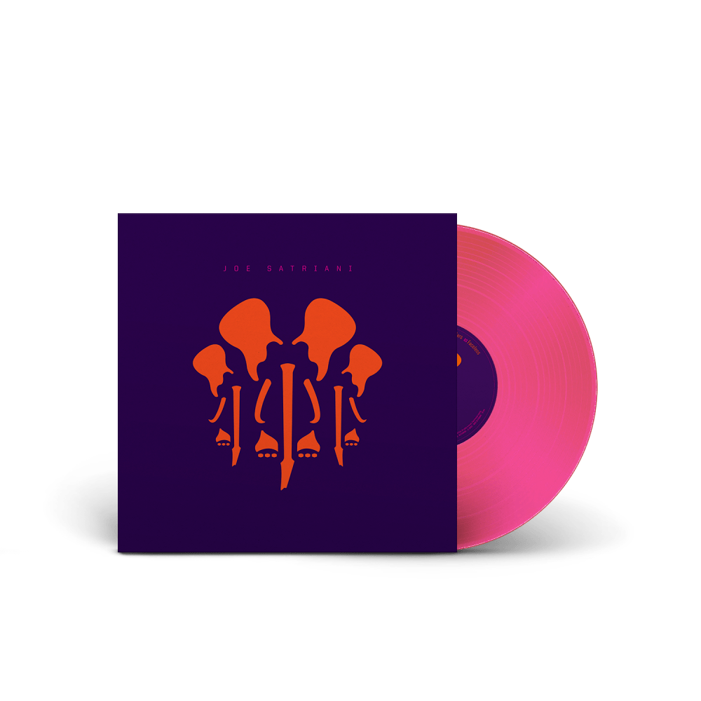 Joe Satriani - The Elephants Of Mars Pink Vinyl Double Heavyweight Vinyl
