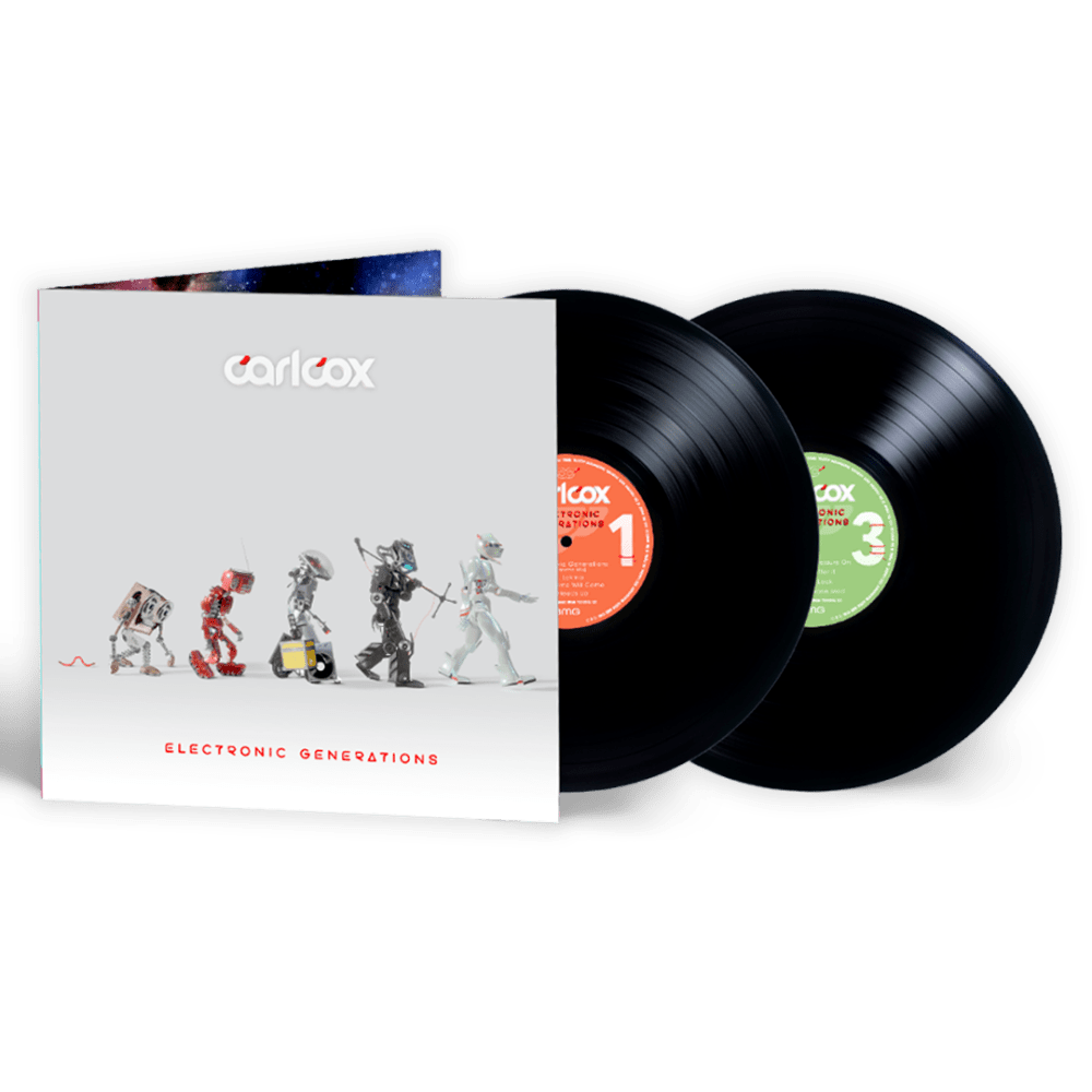 Carl Cox - Electronic Generations Black Double Vinyl