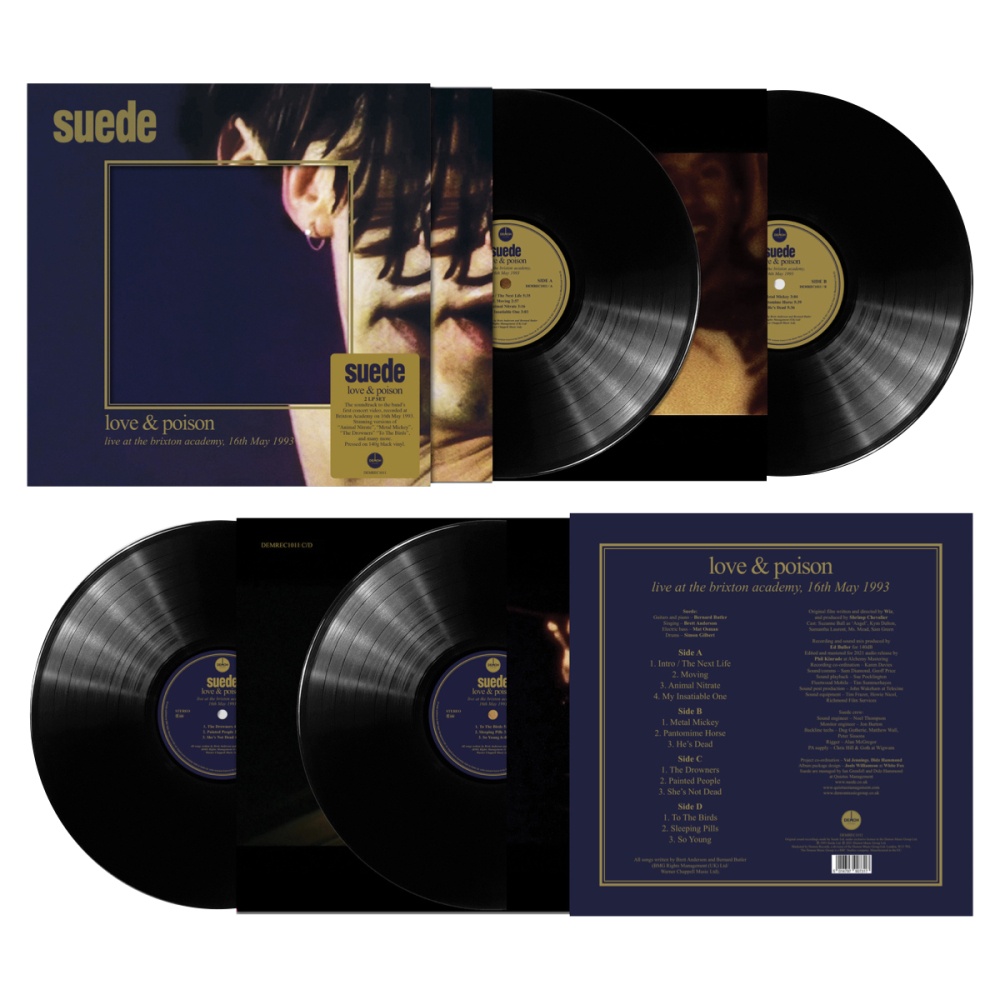 Suede - Love and Poison Double Vinyl