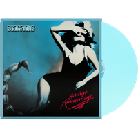 Scorpions - Savage Amusement Transparent Light Blue Heavyweight Vinyl