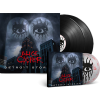 Alice Cooper - Detroit Stories CD/DVD Black Double Vinyl