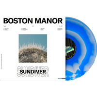 Boston Manor - Sundiver Blue & White Inkspot Vinyl