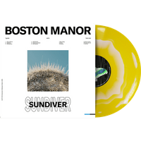 Boston Manor - Sundiver Yellow & White Inkspot Vinyl