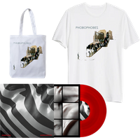 Phobophobes - Modern Medicine Red Vinyl White T-Shirt Tote Bag