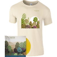 C Duncan - Alluvium Ochre Vinyl T-Shirt Includes Free Signed Print
